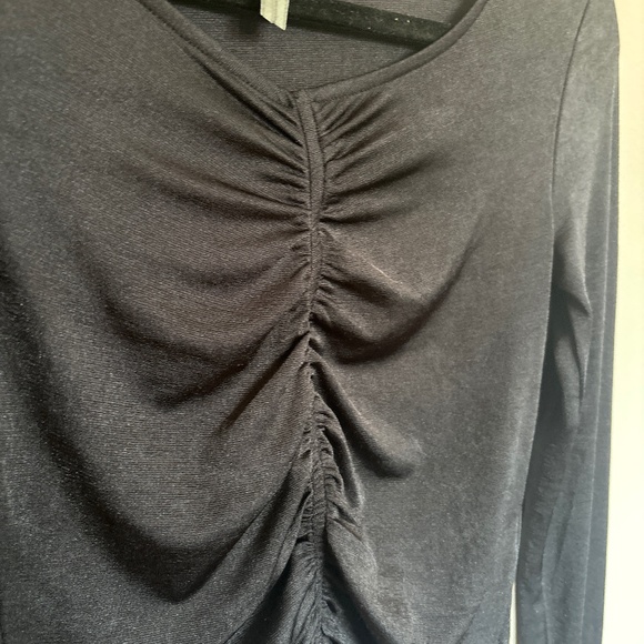 Anthropologie smocked long sleeved top size S - Picture 3 of 6